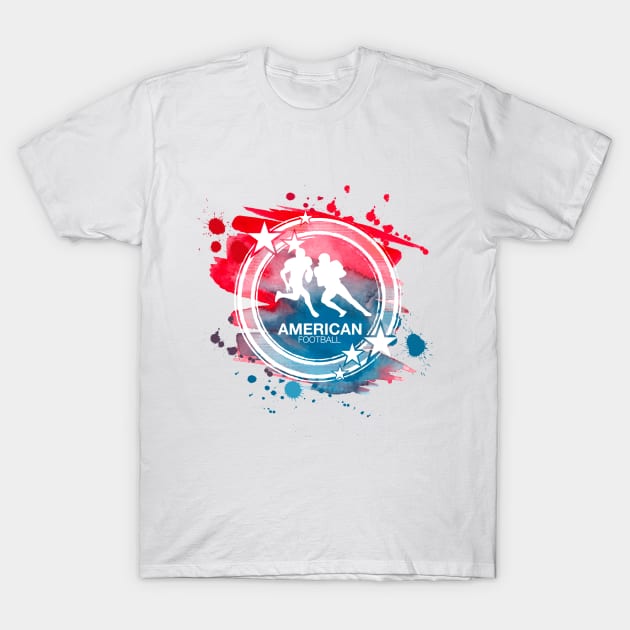 American Football Lovers T-Shirt by hcreativeart